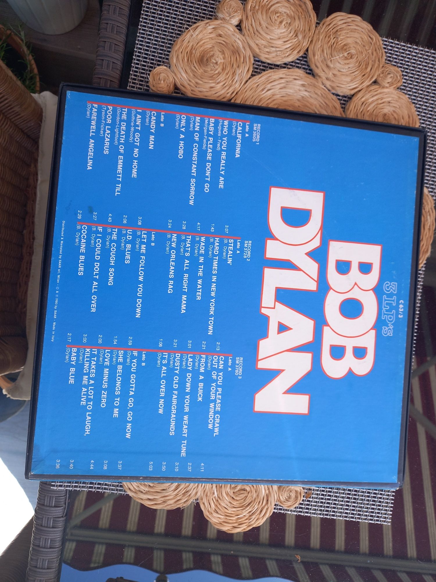 Bob Dylan płyty winelowe