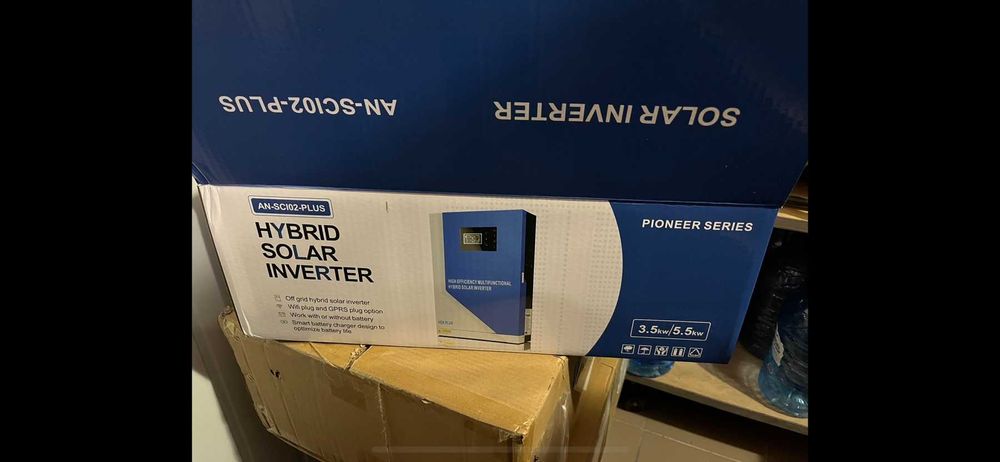 Сонячні інвертори 24v anern AN-SCI02-PLUS-3500