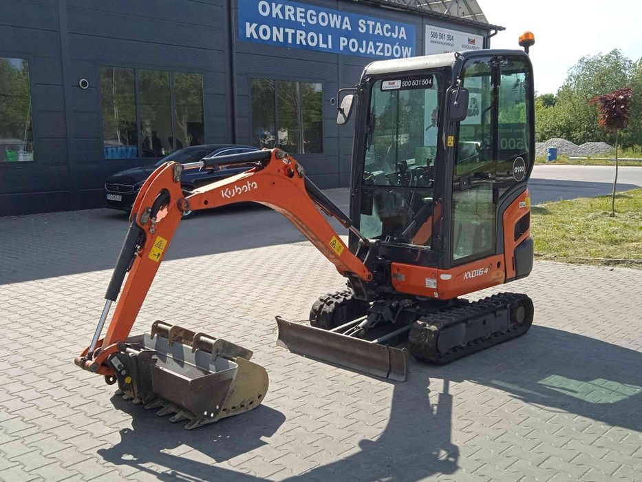 Oddam leasing minikoparka Kubota