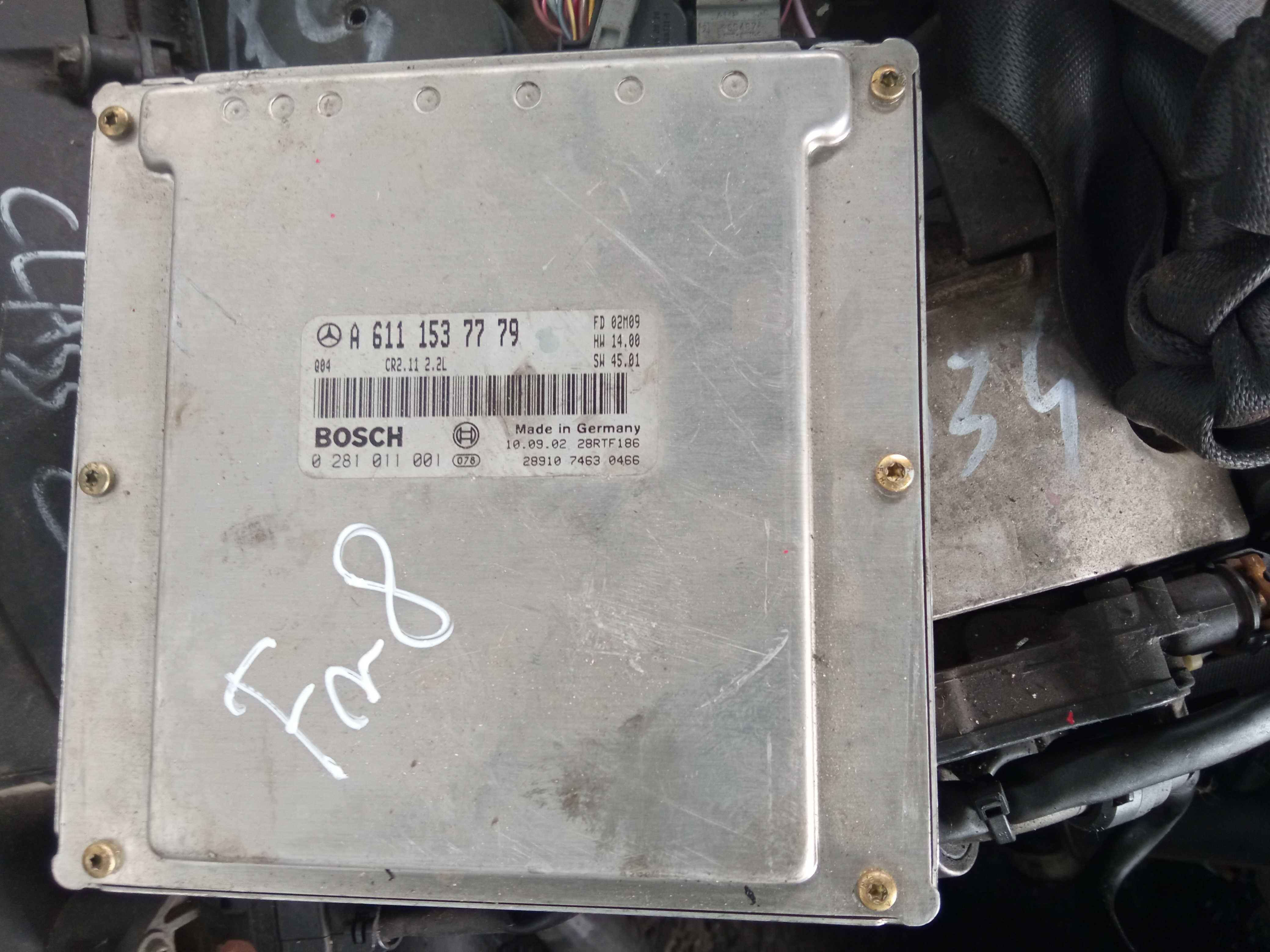 Sterownik silnika Mercedes C W203 2.2 CDI A6111/537/779 Siedlce