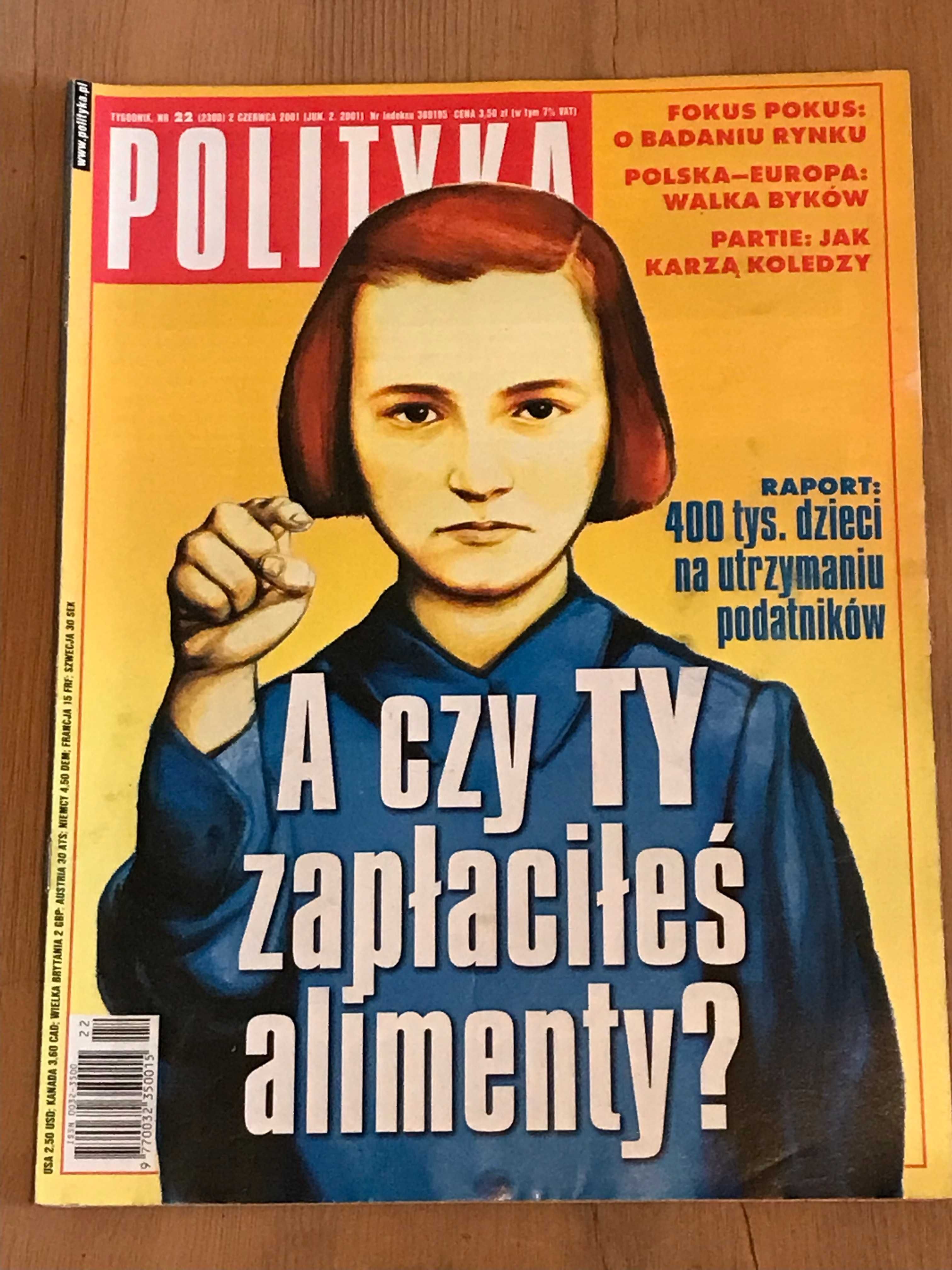 Czasopismo Polityka z lat 1999 do 2001
