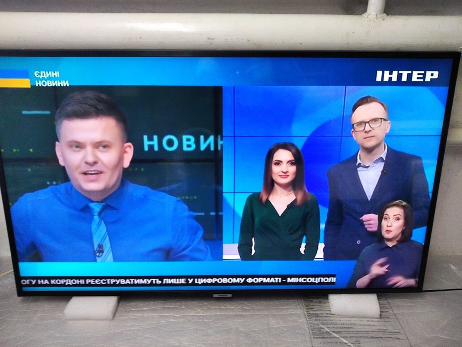Продам телевізор SAMSUNG UE43NU7100  4K SMART WI-FI 2020 рік Гарантія