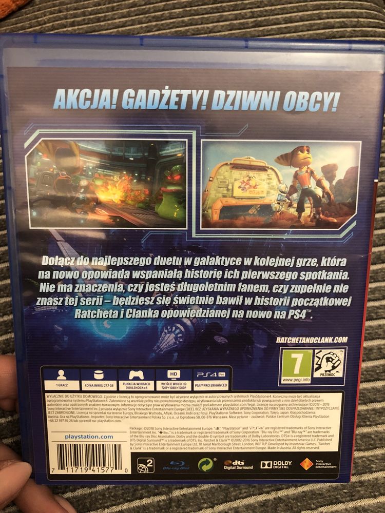 Gra na PS4 Ratchet & Clank