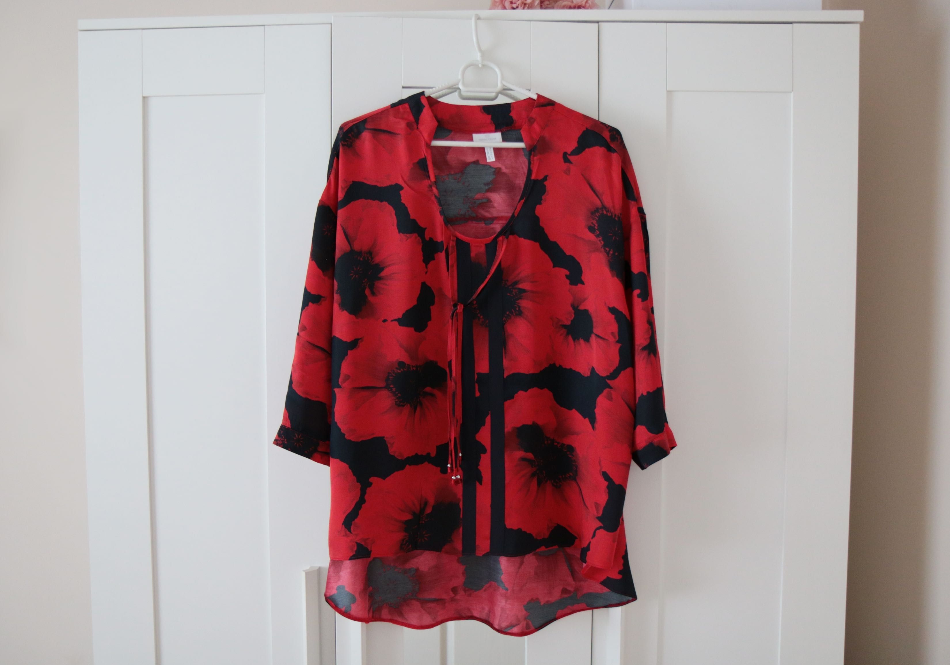 Bluzka marki premium SPORTALM 38 top kwiatowy wzór massimo dutti M