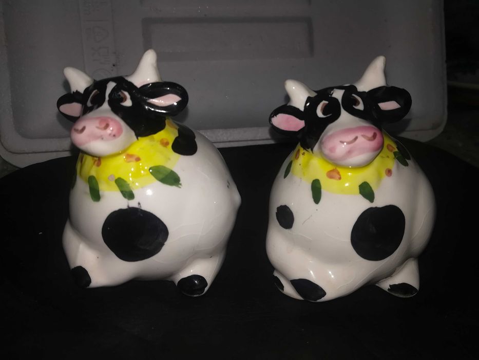 Saleiro e pimenteiro "vaquinhas"