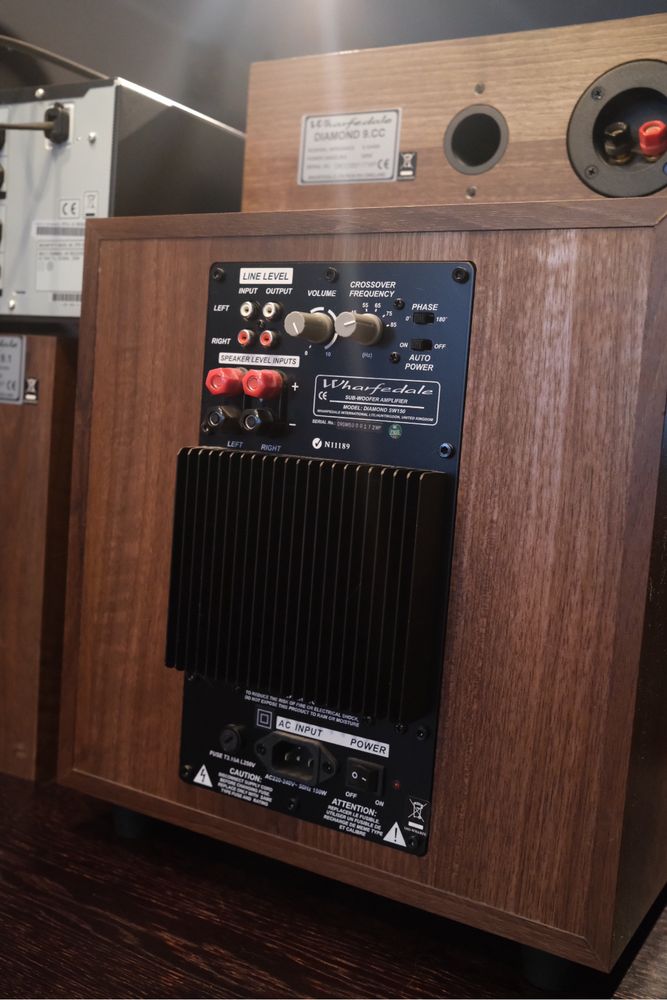 Zestaw audio 5.1 - Wharfedale + Sony STR-DG820 - kino domowe