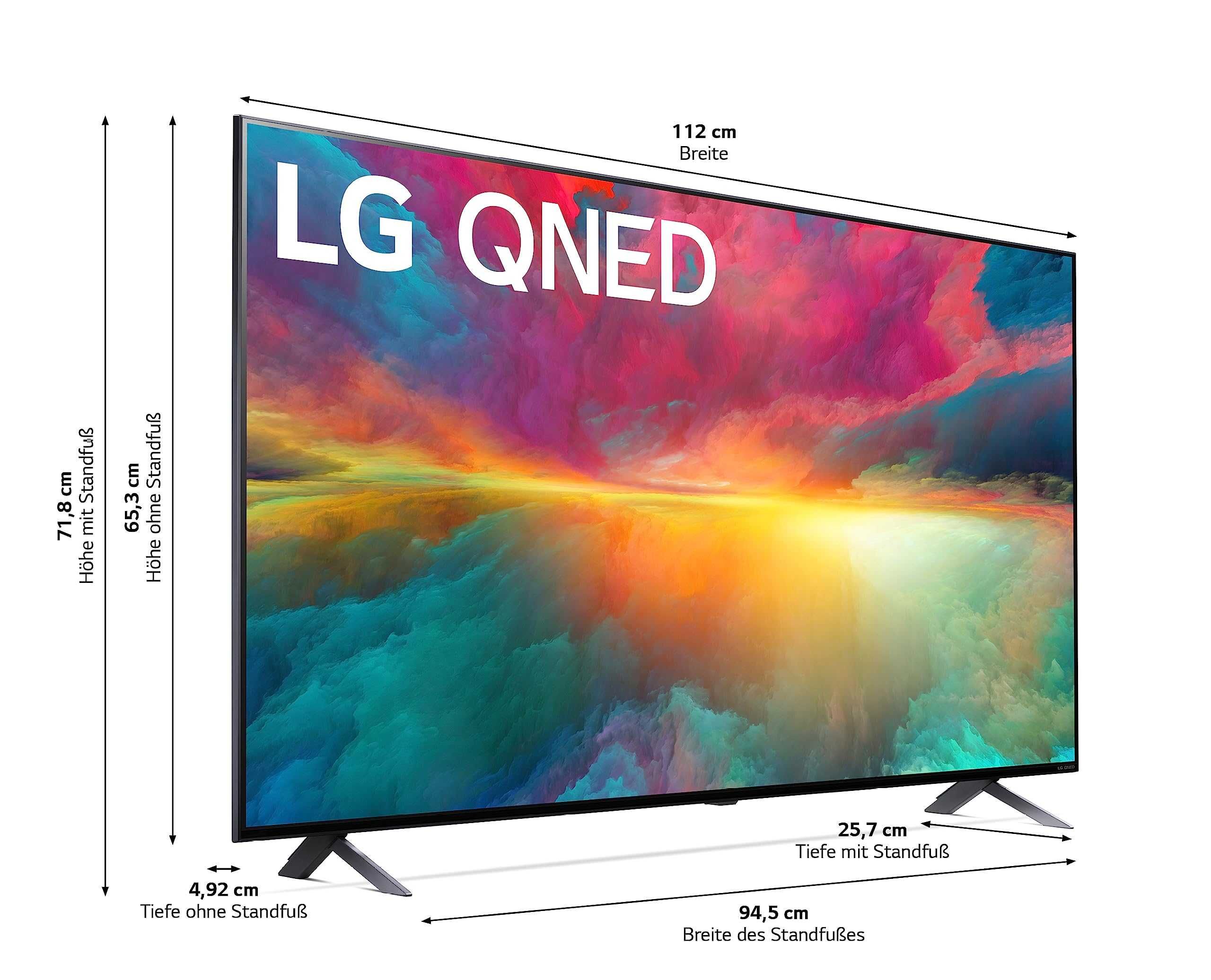 Телевізор 50 дюймів LG 50QNED756RA (QNED Smart TV 4К Bluetooth T2/S2)