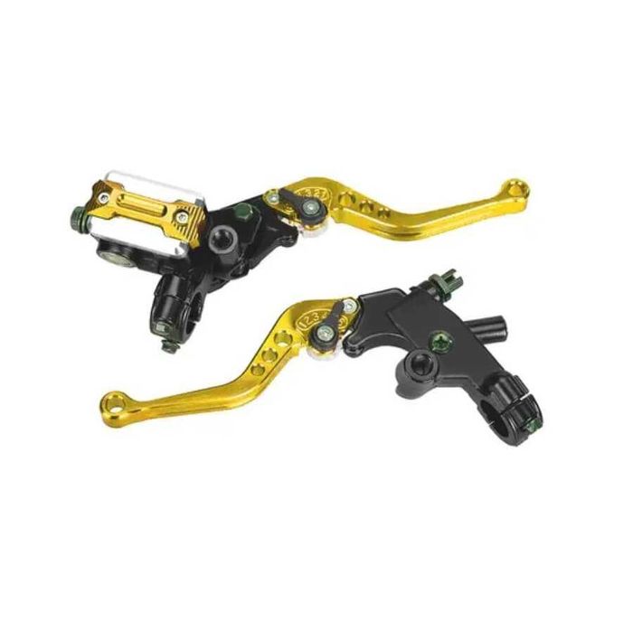 Manetes de travão e embraiagem ajustáveis universais 22 mm