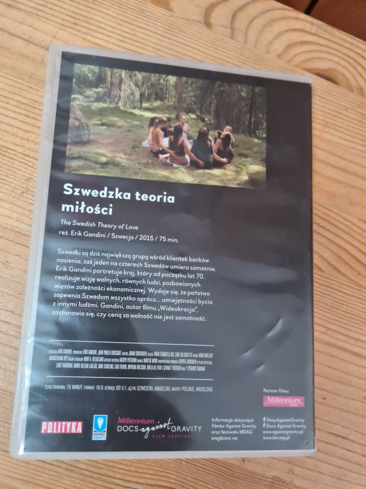 Szwedzka teoria miłości - płyta dvd film ~