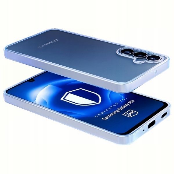 Etui do Galaxy A16 4G / 5G 3MK Clear Case Przezroczysta Obudowa