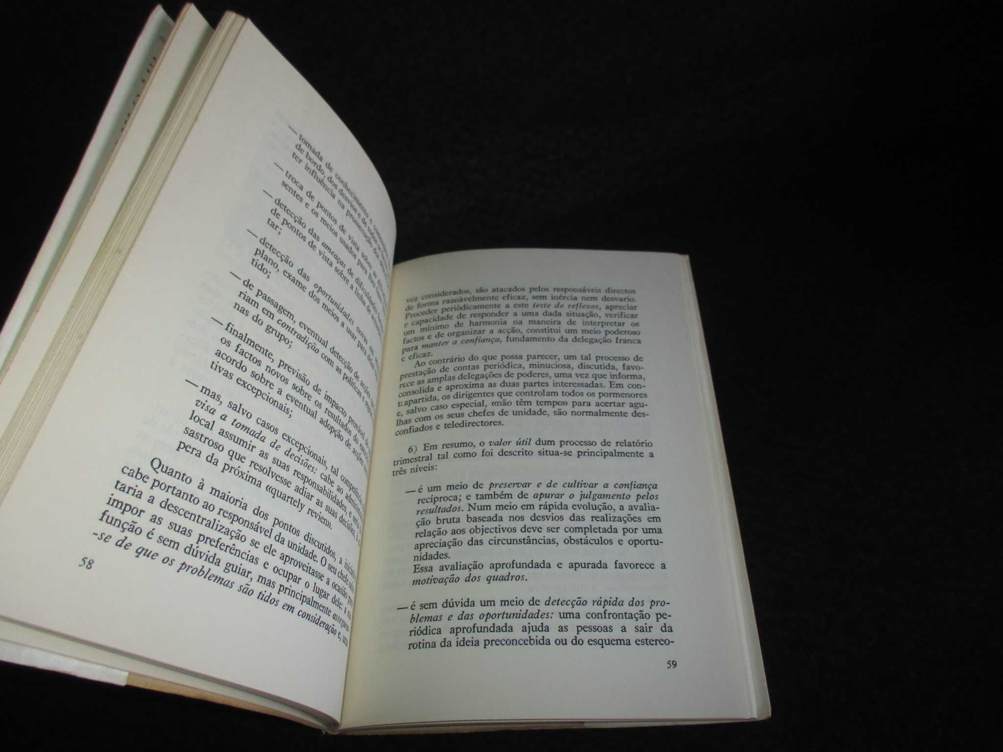 Livro Direcção Participativa por Objectivos Octave Gelinier