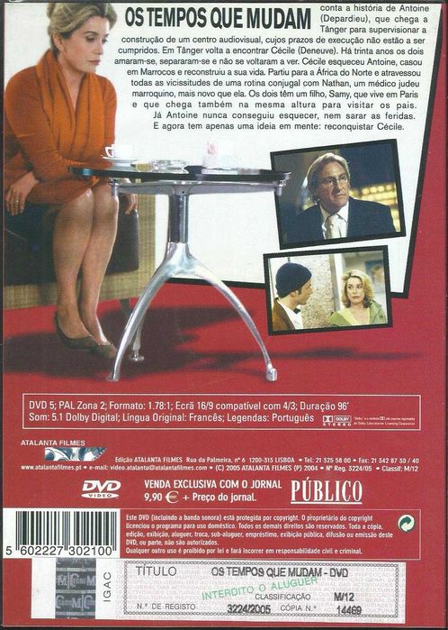 Os Tempos que Mudam (inéditos Público) (2004)