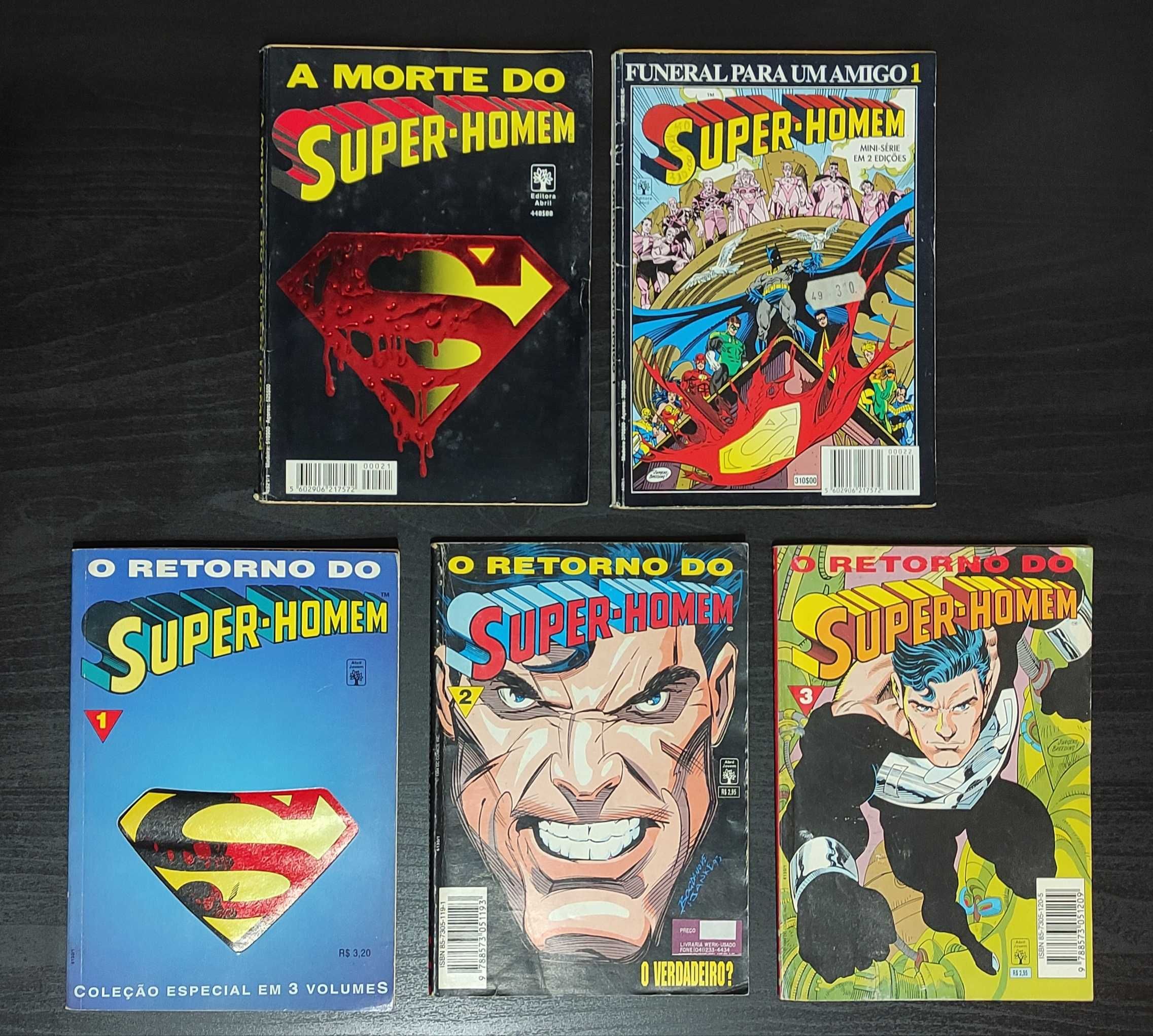 Livros BD Super-Homem