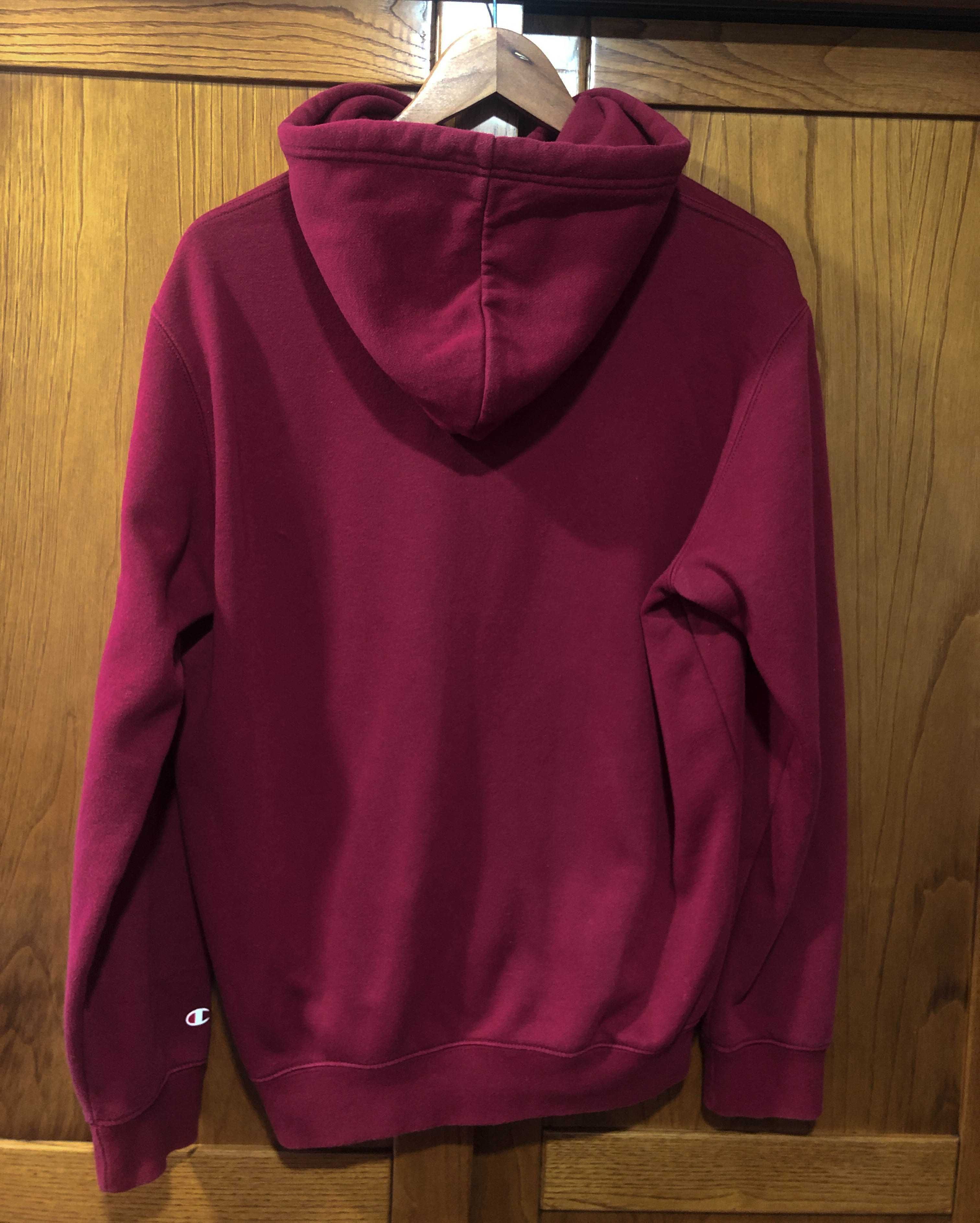 Hoodie Champion em Bordeaux