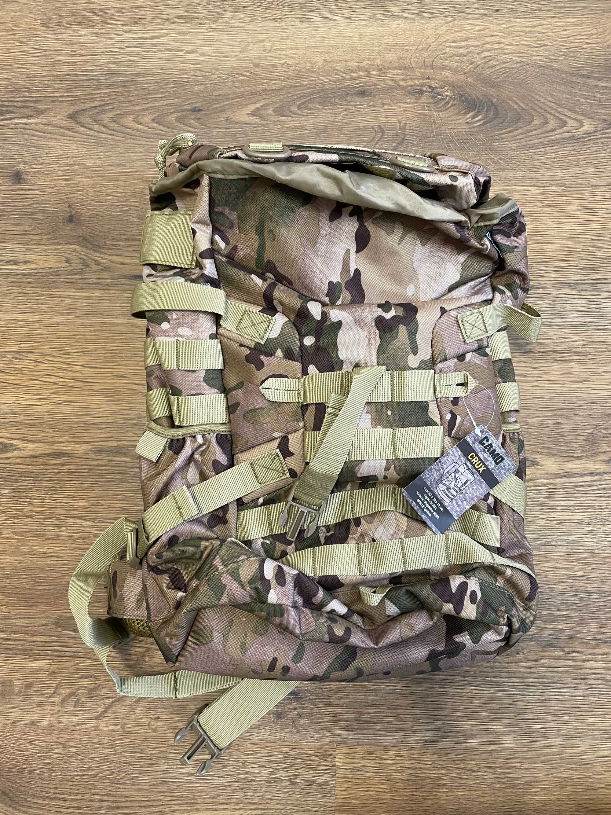 Тактический рюкзак CAMO CRUX 30 л MULTICAM / 600D, MOLLE