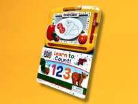 Nowa Eric Carle Learn to Count! książeczka i tablica magnetyczna