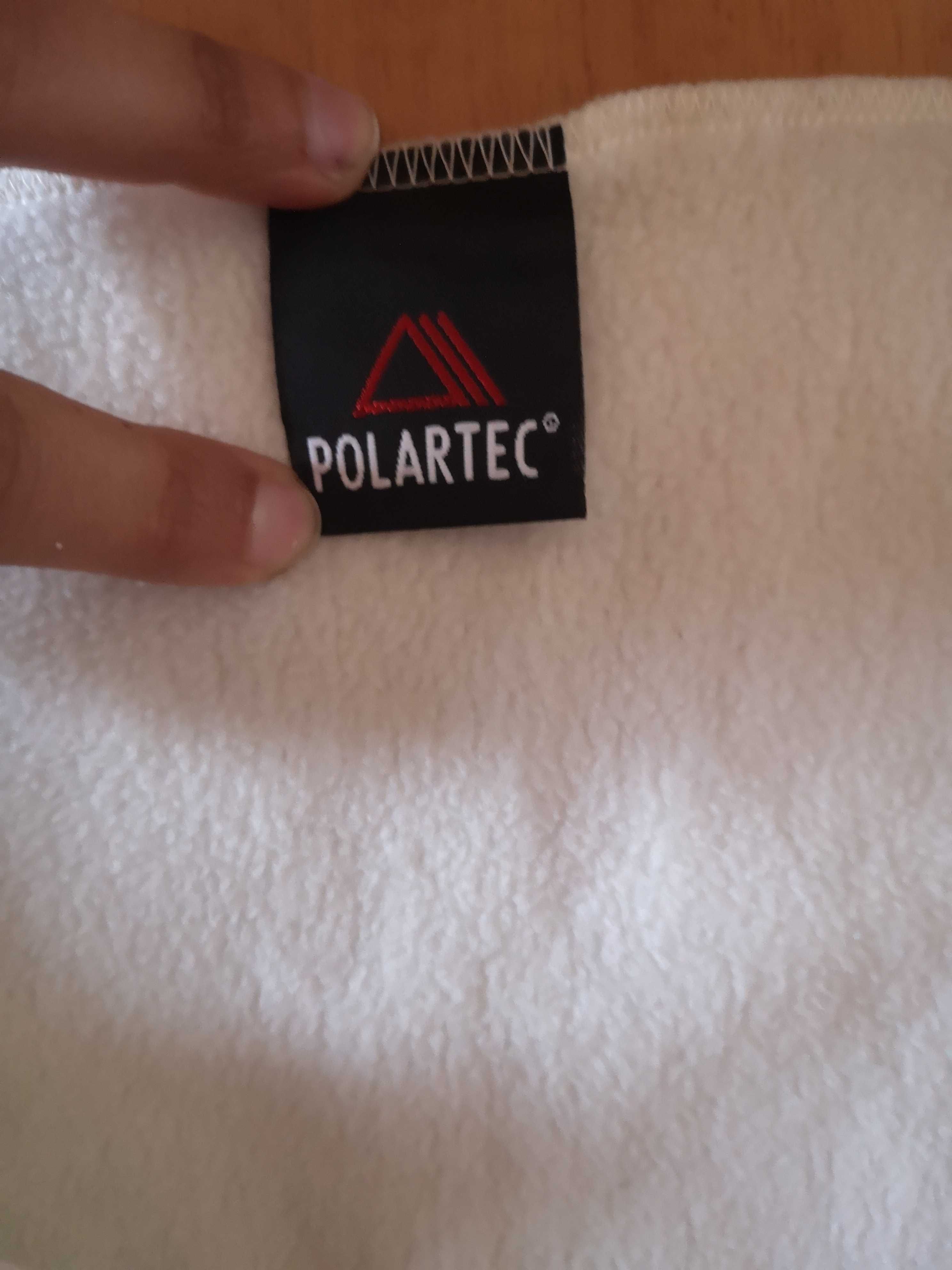 Cachecol branco - Polartec