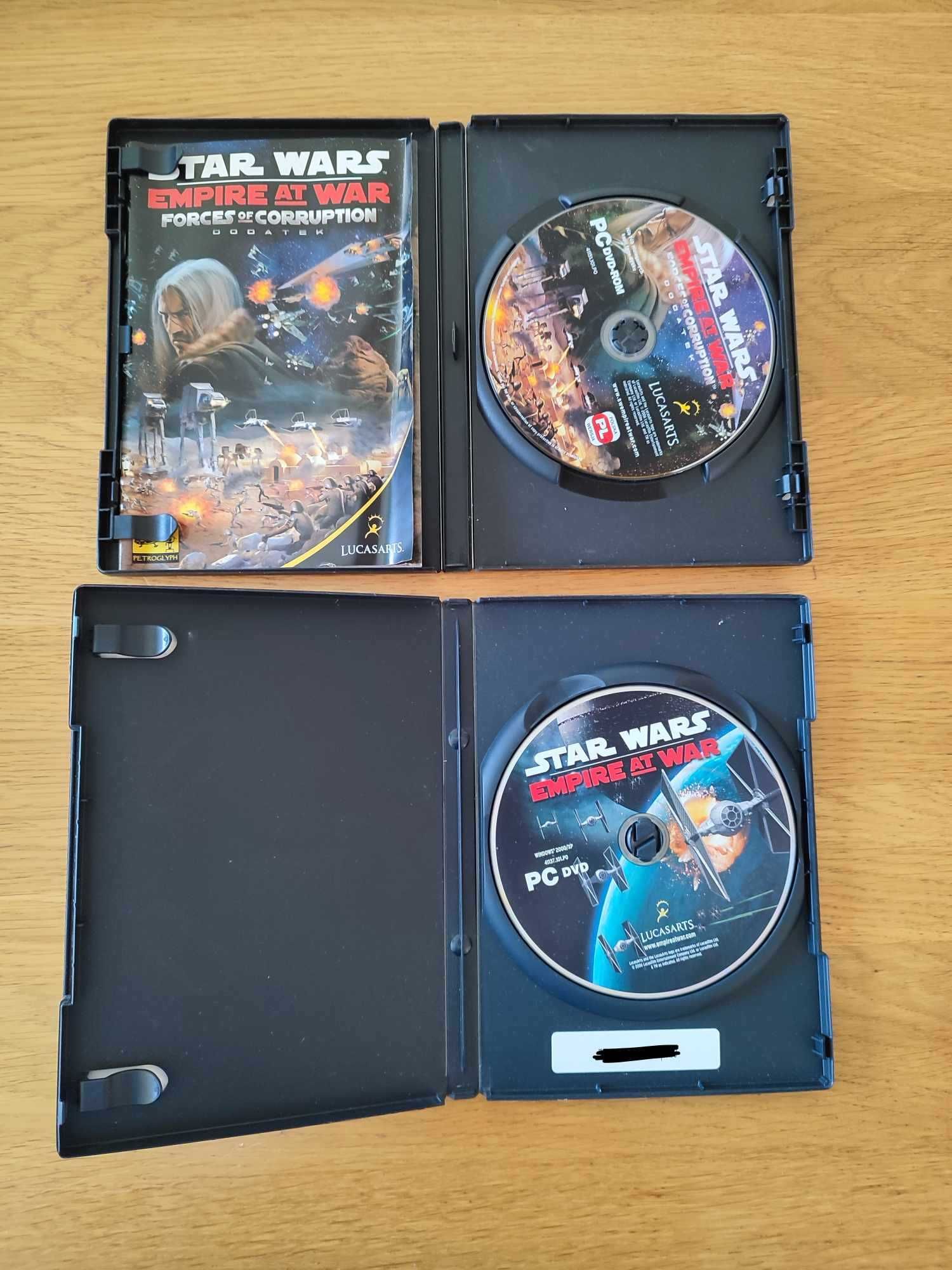 Gra Star Wars Empire at War + Dodatek Forces of Corruption PC