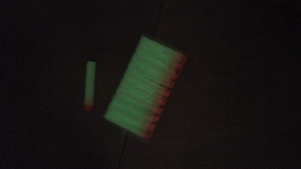 Патроны для бластеров Nerf, светящиеся, 10 штук, Nerf