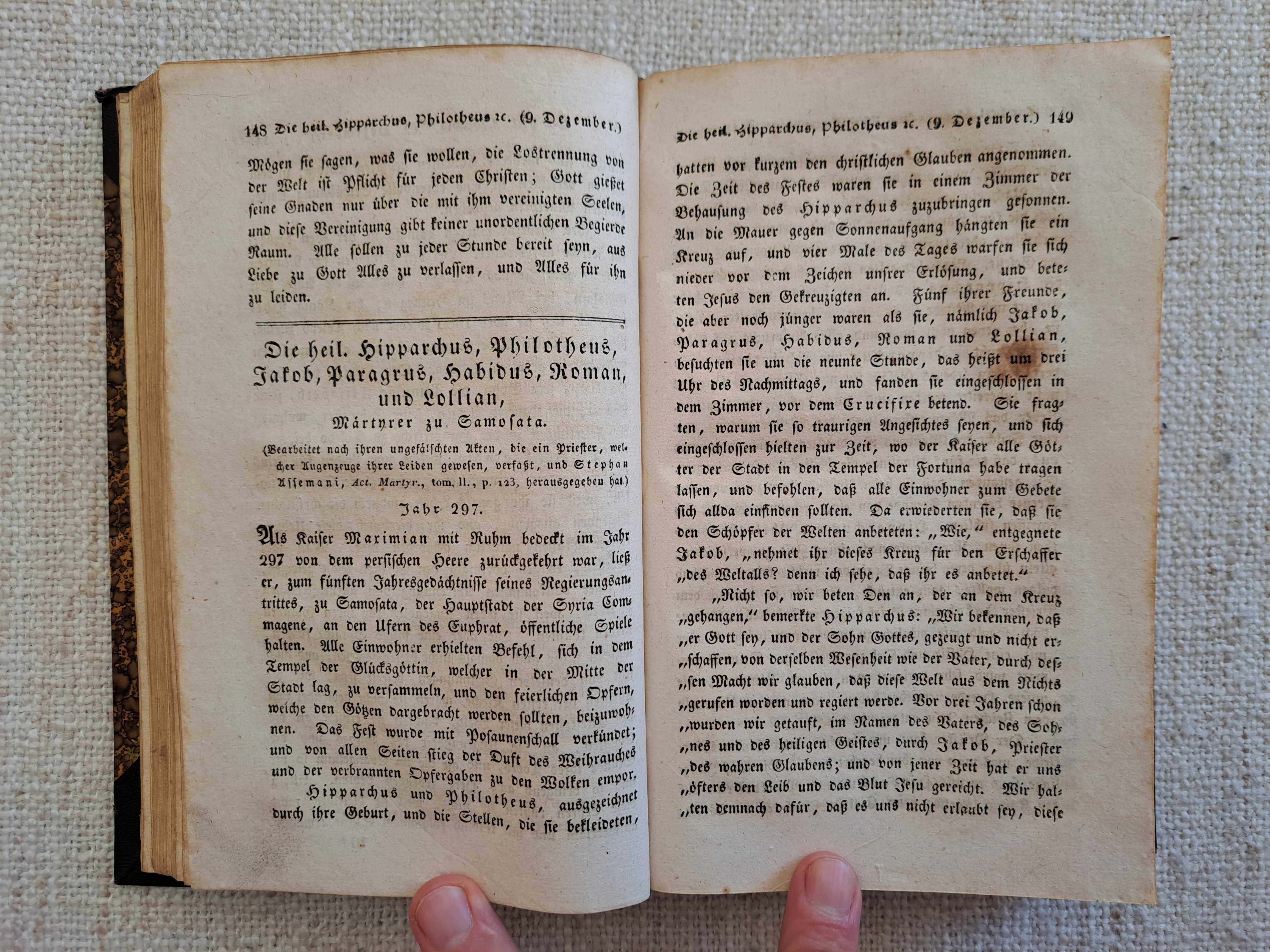 Żywot Ojca Męczennika, Żywoty Świętych. Starodruk. 1826 rok