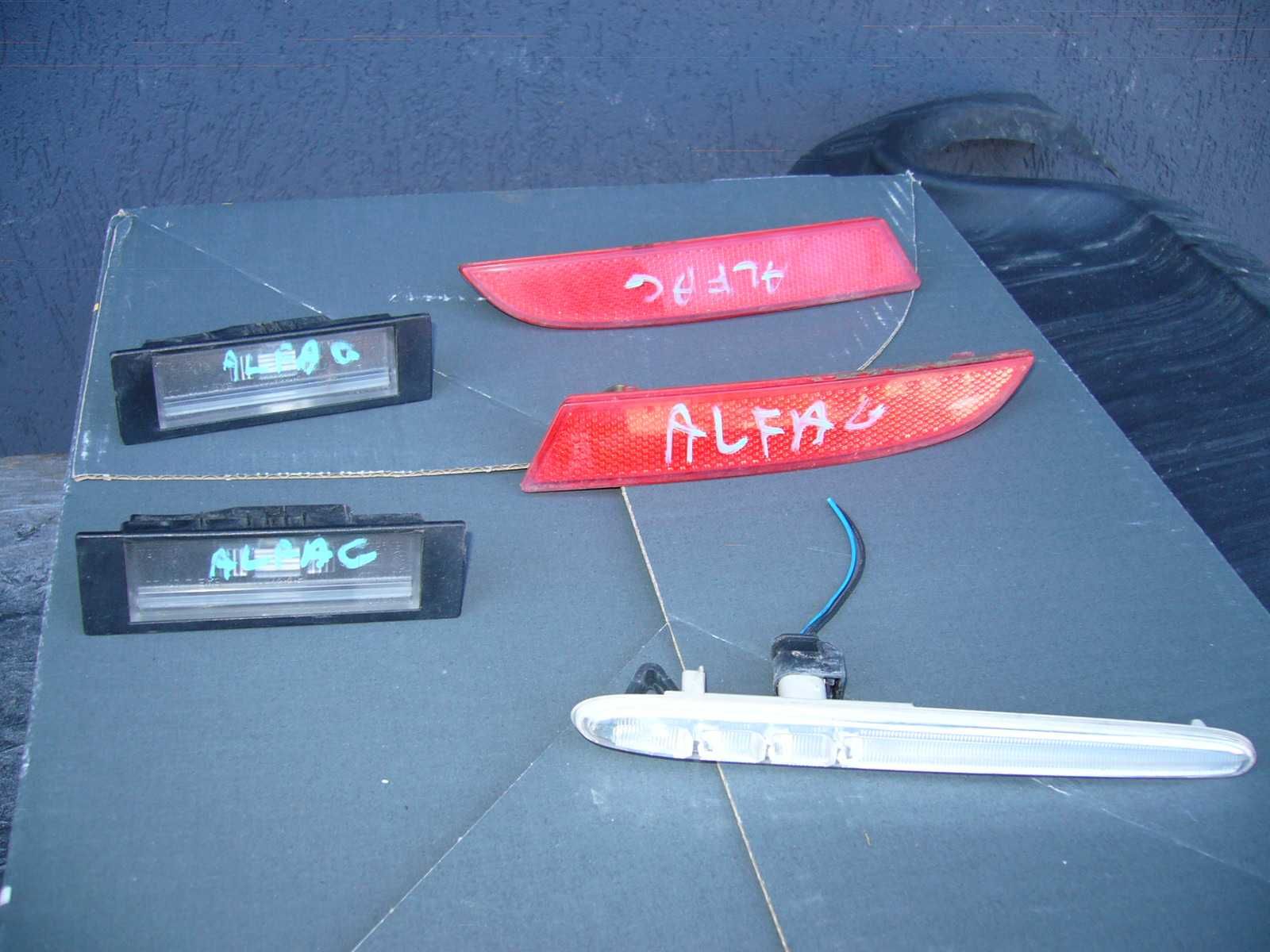 Lampa odblaskowa zderzaka tylnego Alfa Romeo Giulietta