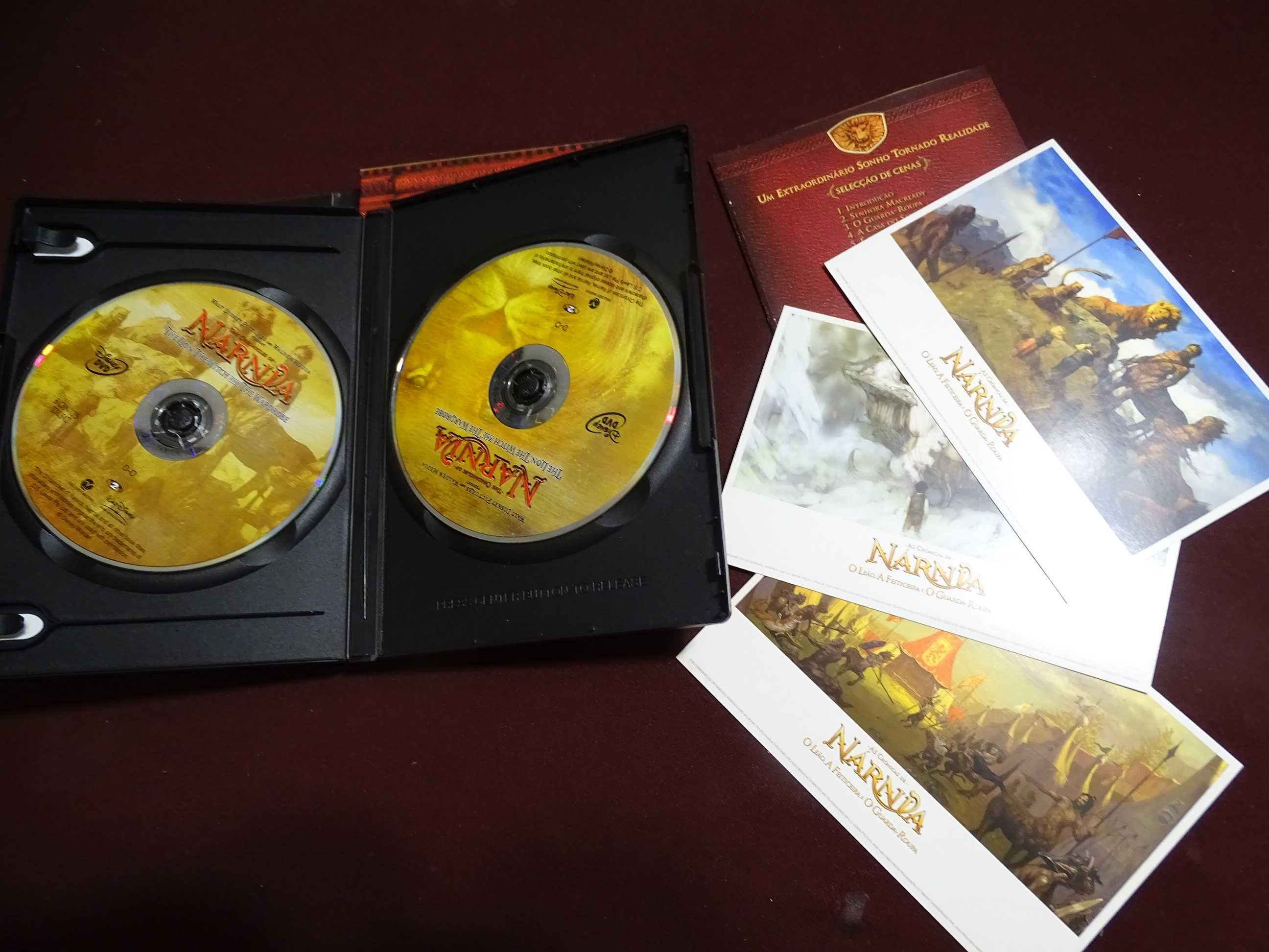 DVD-As crónicas de Narnia-O Leão, A feiticeira e o Guarda roupa