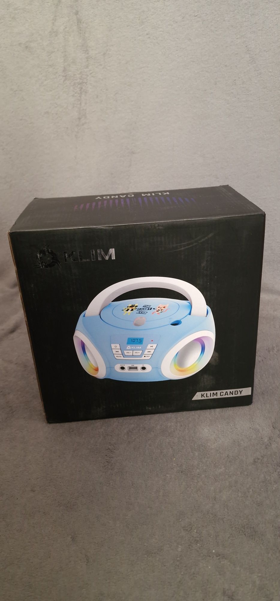Boombox radio CD dla dzieci