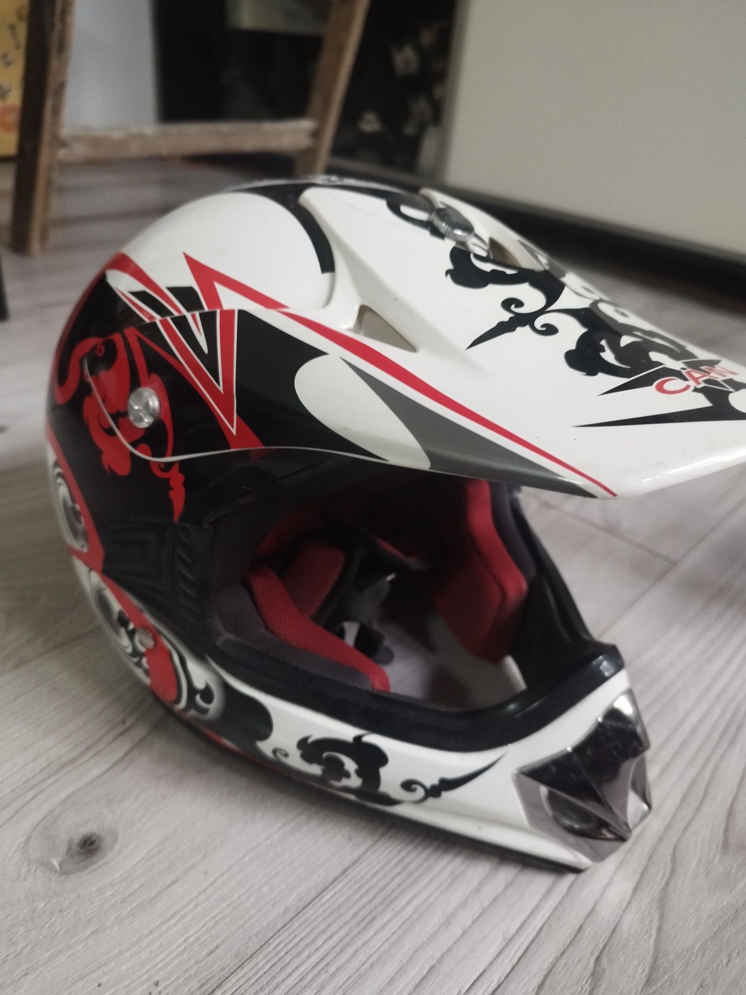 Kask enduro rozmiar xl 55-56