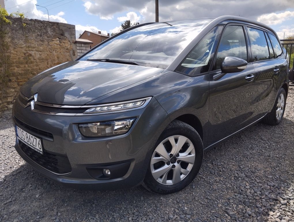 Citroen C4 grand Picasso 1.6 eHDI 7osob LED wirtual MANUAL sprowadzony