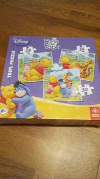 Puzzle Disney. Trzy obrazki.