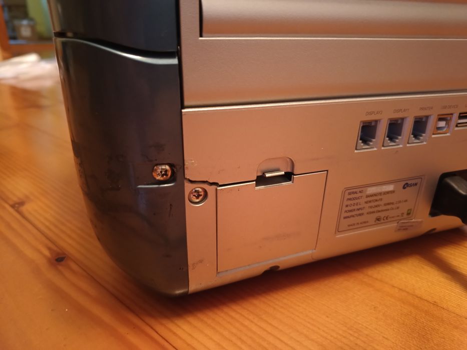 Сортувальник купюр KISAN NEWTON машинка для рахування грошей