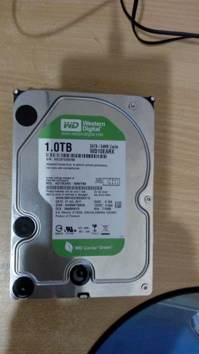 Жосткий диск WD 1000GB (1TB) Green