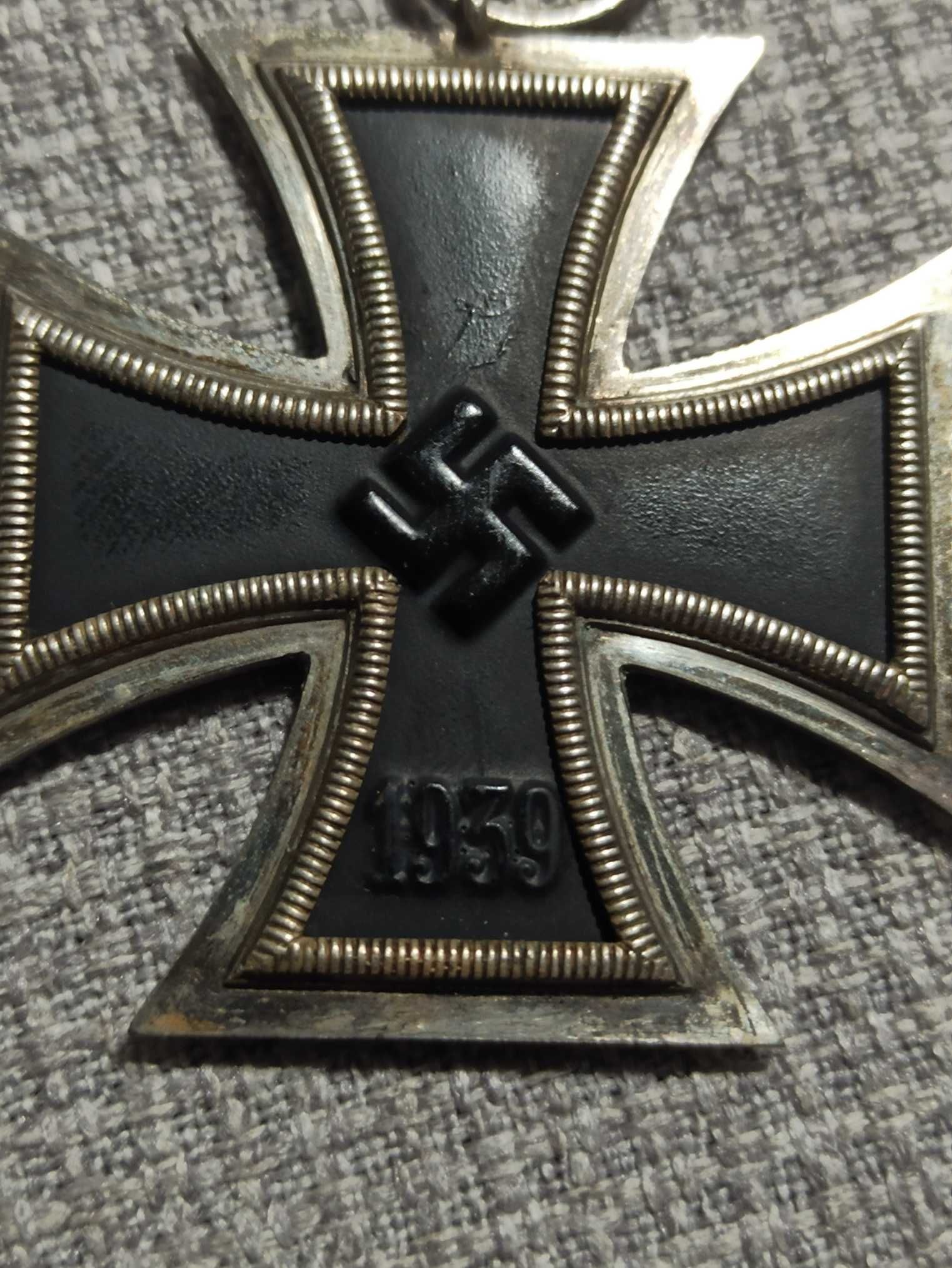 Krzyż żelazny EK2 1939 Frank&Reif ubergrosse 46,8x46,8 mm