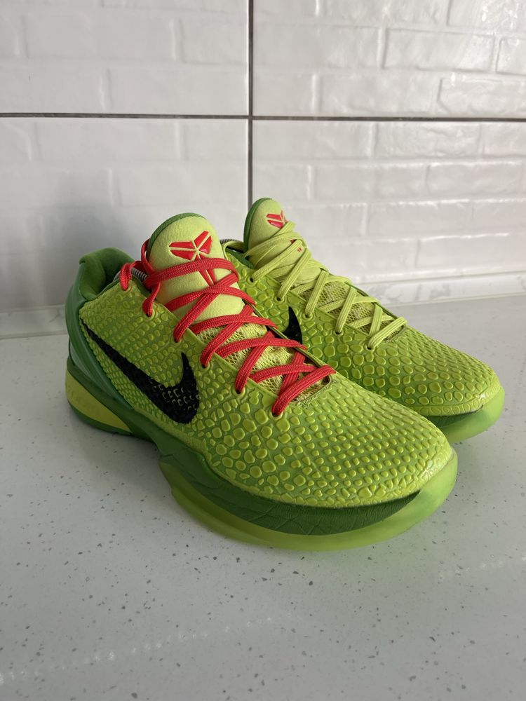 Кроссоки баскетбольние Nike Kobe 6 Protro Grinch.Кросівки Nike Kobe 6