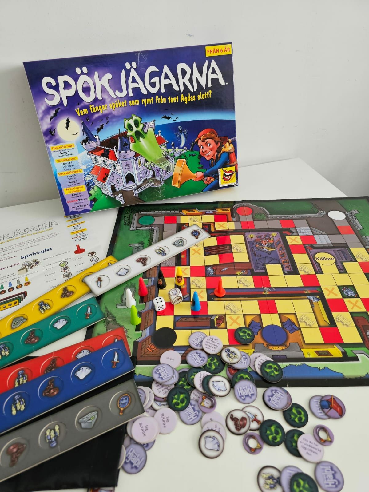 Gra planszowa Spökjägarna-  łowców duchów