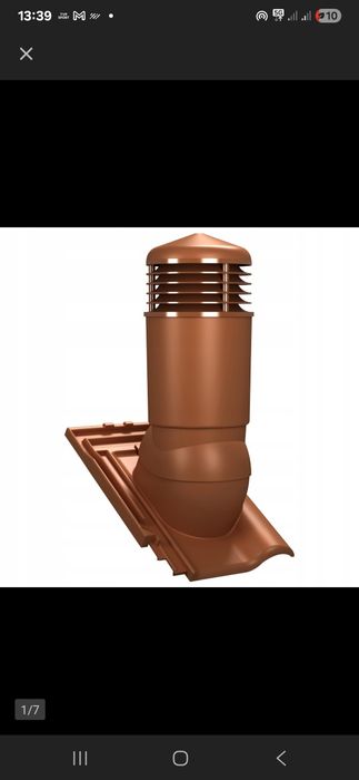 Kominek izolowany 125mm do Koramic Renesansowa L15