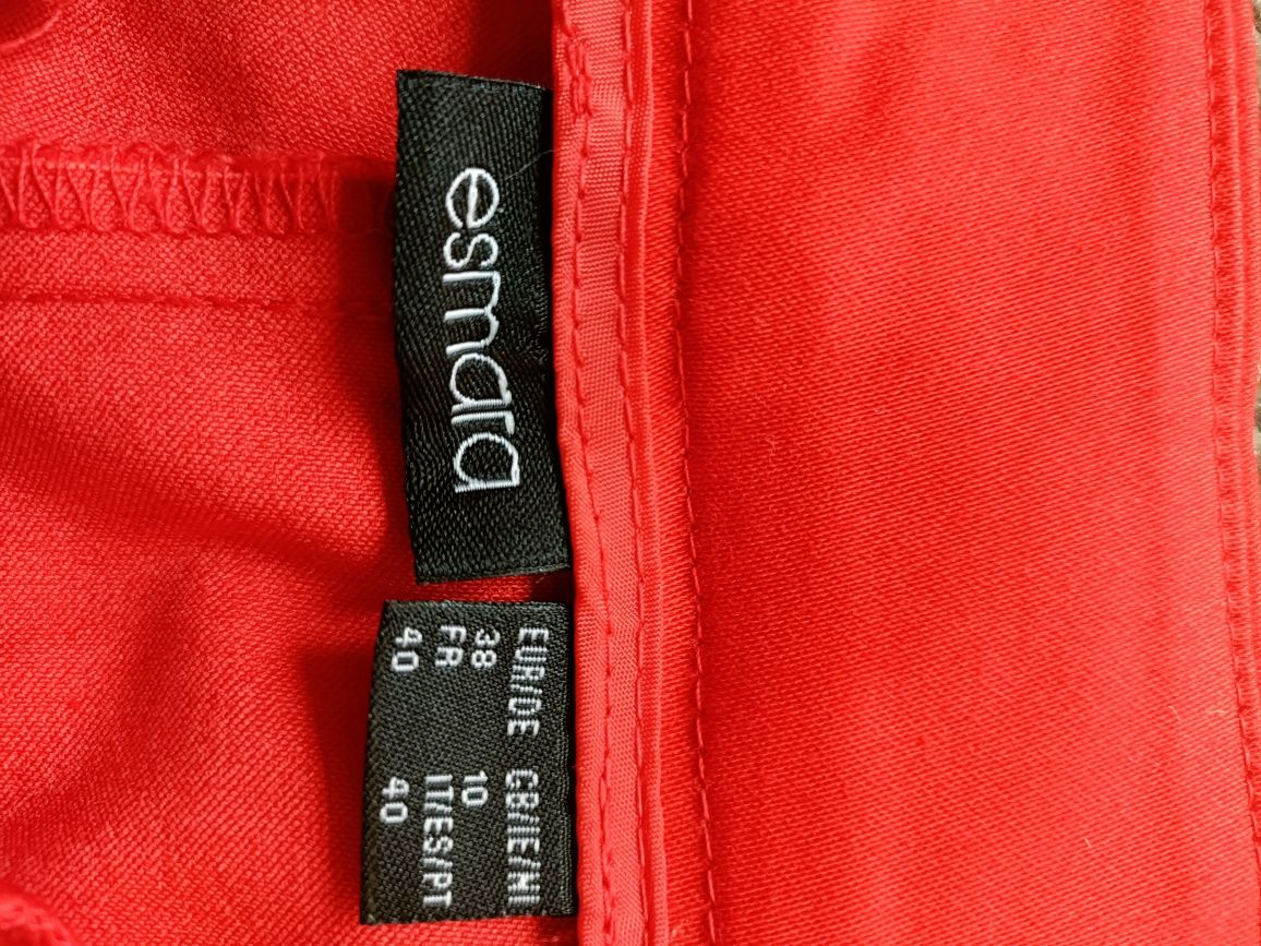 Spodnie damskie firmy esmara czerwone