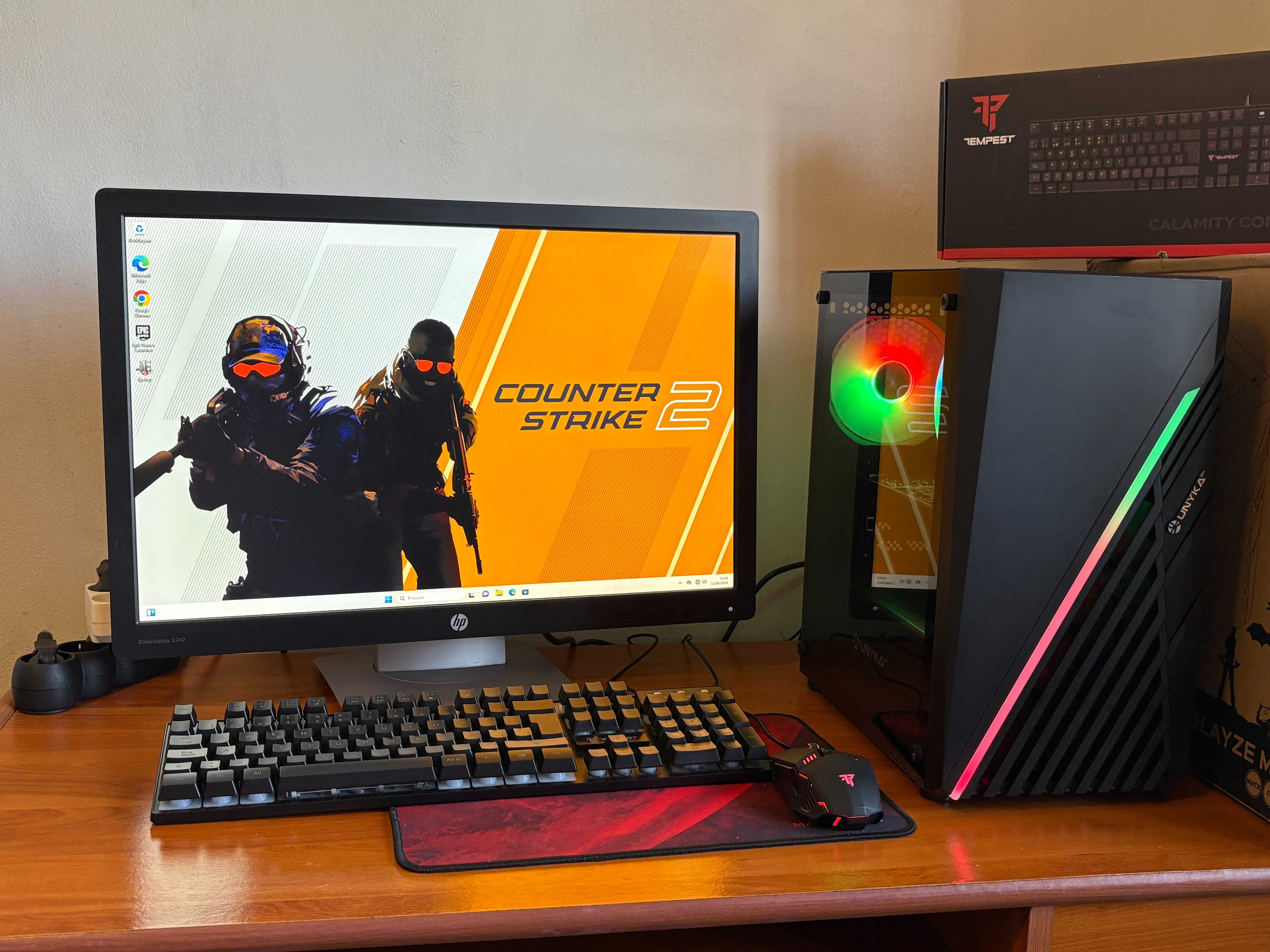 PC/Gaming i7/Nvidia GTX 1050Ti /SSD 512/Ram 32Gb /Monitor etc