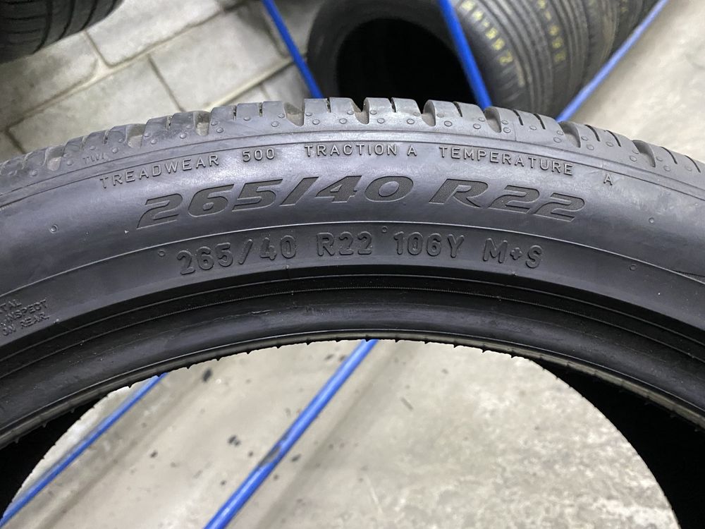 Всесезонні шини 265/40 R22 (106Y) PIRELLI