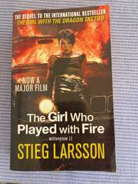 Livro Steig Larsson – The Girl Who Played with Fire