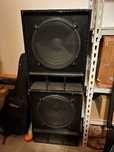 Kolumna basowa suby subwoofer subbufer na 18 calowych głośnikach 500 W