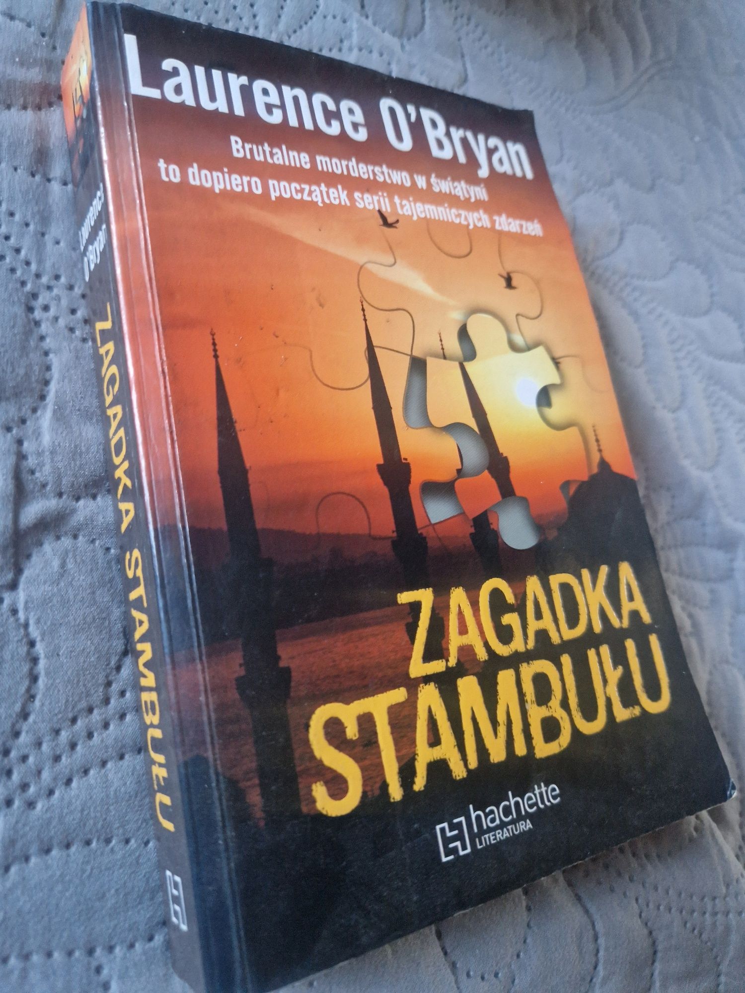 Książka thriller Zagadka Stambułu Laurence O'Bryan