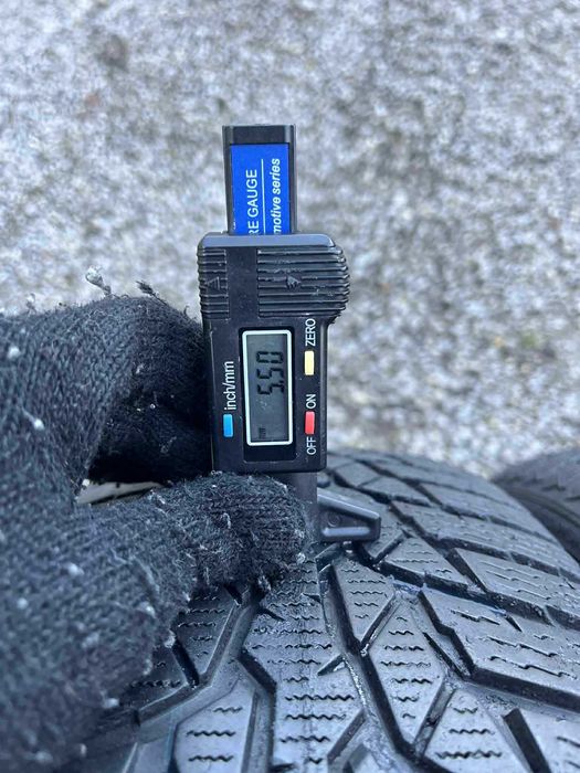 Opony 195/65R15 Nokian WR D4 Zima 2sztuki 5,50mm bieżnika