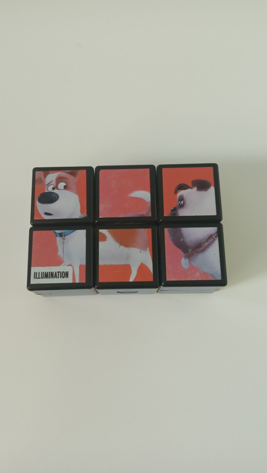 Kostka Rubika z bajki Sekretne życie zwierzaków domowych