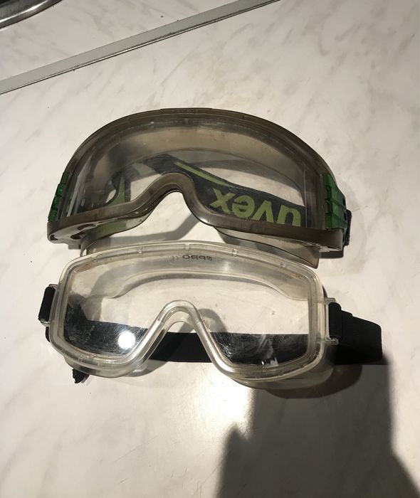 Okulary gogle ochronne Bhp firmy Uvex