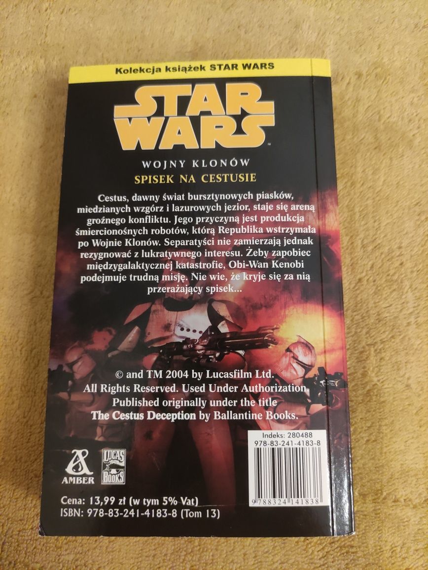 Star Wars Wojny Klonów Spisek na Cestusie