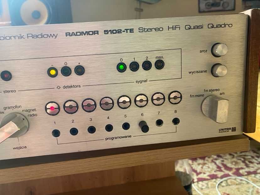 Amplituner Radmor 5102 Te stan bardzo dobry