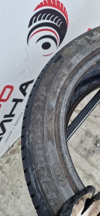 Літо 255/50/R17 6 мм 2шт Michelin Primacy HP Колеса Резина Шини Склад