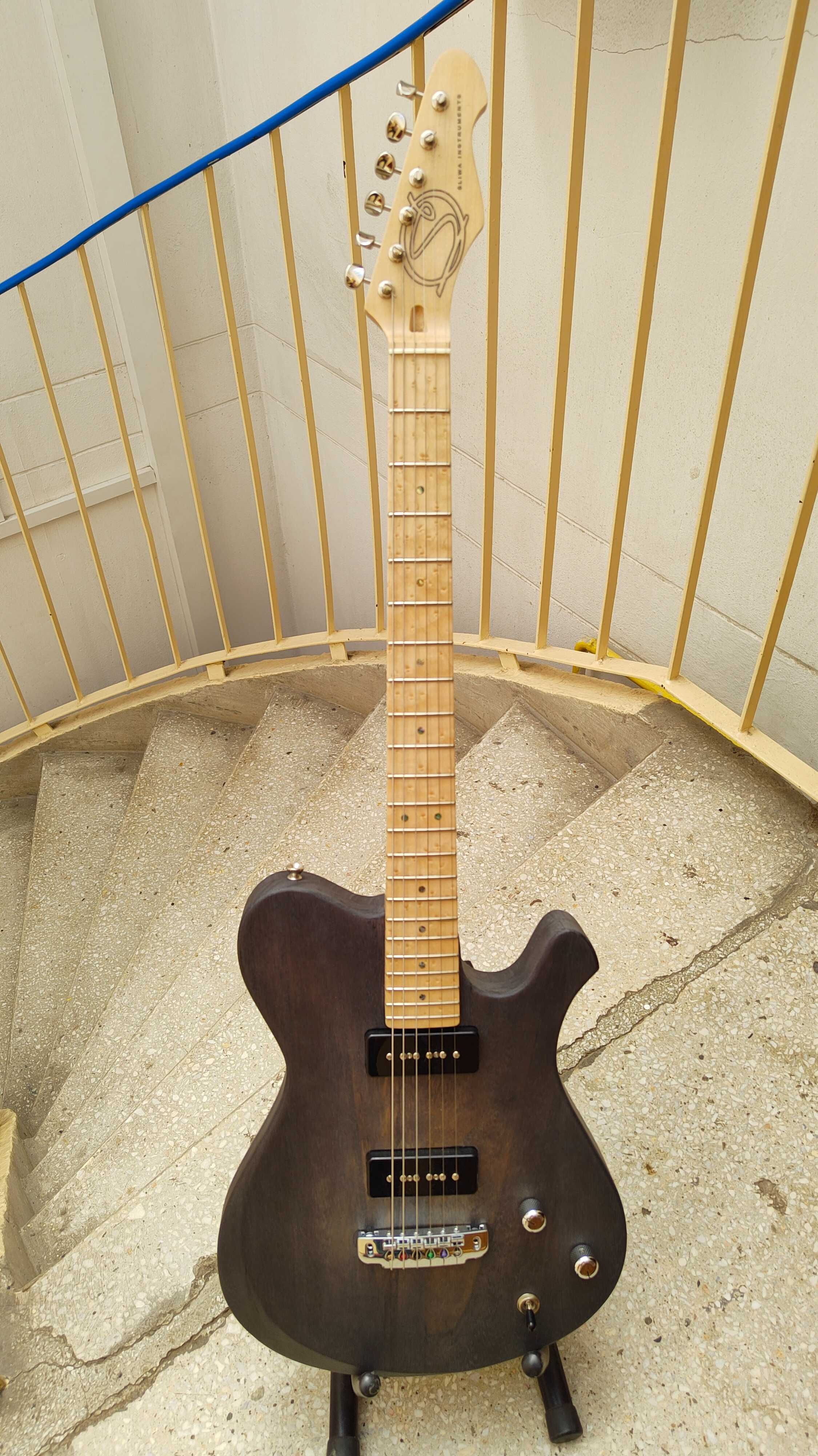 Gitara butikowa Śliwa Custom telecaster P90