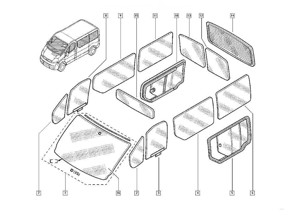 Лобовое стекло Рено Трафик Trafic  / Opel Vivaro / Primastar УСТАНОВКА